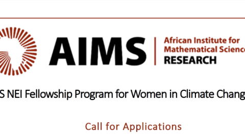 AIMS postdoctoral research fellows in climate change science 2019(CAD 10,500 per annum)