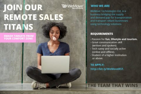 WeMove Technologies Remote Sales Associate