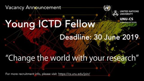 Fully Funded Young ICTD Fellowship Program 2019