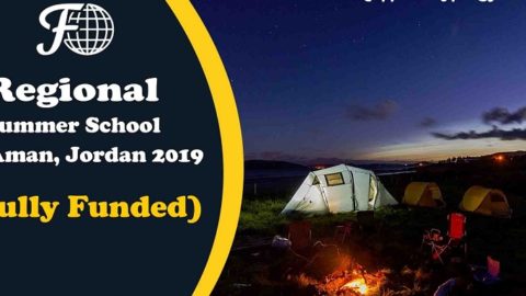 Fully Funded Regional Summer School In Jordan 2019.