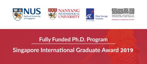 Ph.D. Scholarship In Singapore 2019.