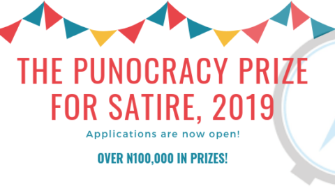 N100,000 Punocracy Prize for Satire 2019 (Open to Young Nigerians)