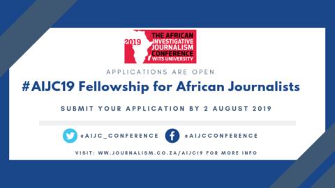 AIJC19 Fellowship for African Journalists (Funded to Johannesburg, SA)