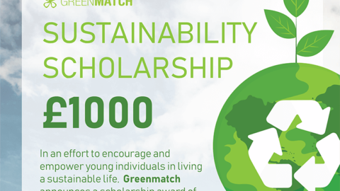 GreenMatch Sustainability Scholarship.