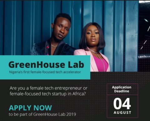 100,000 USD Investment: GreeHouse Lab Female Tech Accelerator Program.