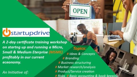 MSME StartUp Drive 2019 (Abuja edition 2.0)