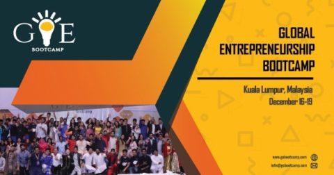 Funded Global Entrepreneurship Bootcamp in Kuala Lumpur, Malaysia, 2019