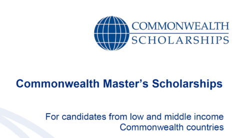 Commonwealth Masters Scholarships.