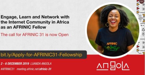 AFRINIC Fellowship to attend AFRINIC-31 Meeting Angola (Fully-funded)