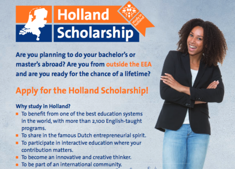 Funded Erasmus University Holland Scholarship 2020