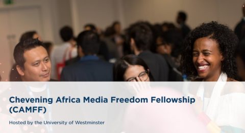 Chevening Africa Media Freedom Fellowship 2020 University of Westminster, UK