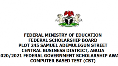 Federal Government Scholarship Awards 2020/2021 for Nigerians in Tertiary Institutions