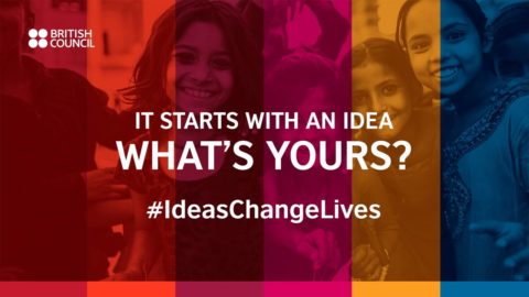 £20,000 for British Council #IdeasChangeLives Challenge 2020