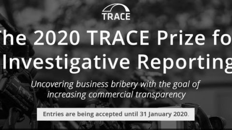 2020 TRACE Prize for Investigative Reporting.