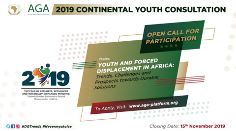 Apply to Attend the 2019 Continental Youth Consultation.