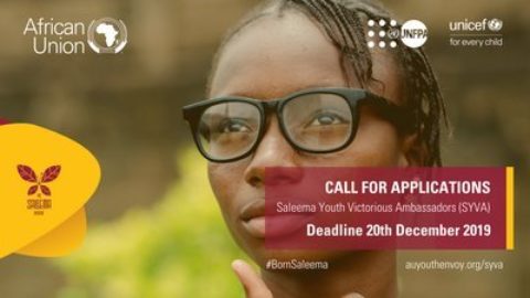 Call for Applications : African Union Commission – Saleema Youth Victorious Ambassadors (SYVA)