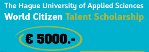 World Citizen Talent Scholarship 2020/2021 for Bachelor’s & Master’s Degree Study in the Netherlands (EUR 5,000)