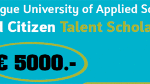 World Citizen Talent Scholarship 2020/2021 for Bachelor’s & Master’s Degree Study in the Netherlands (EUR 5,000)