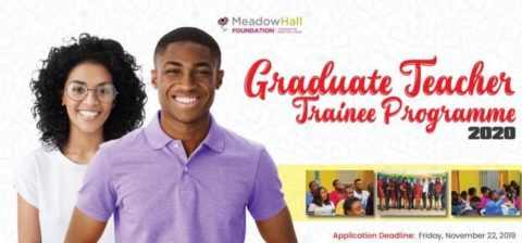 Meadow Hall Graduate Teacher Trainee Programme (GTTP) 2020 for young Nigerian graduates
