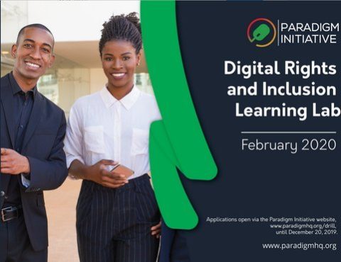 Paradigm Initiative Digital Rights and Inclusion Learning Lab (DRILL) Fellowship 2020
