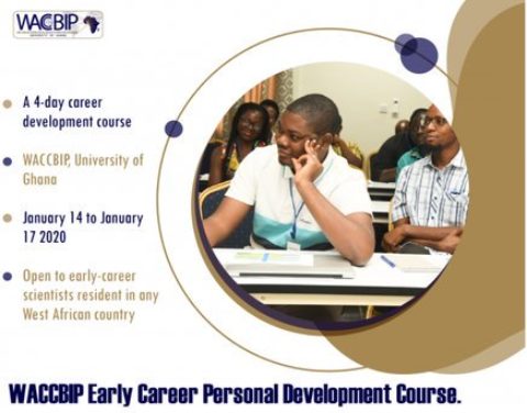 WACCBIP Early Career Personal Development Course for early-career scientists