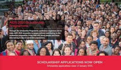 Funded Scholarships to attend 23rd International AIDS Conference 2020