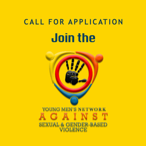 Call for Application: Young Men’s Network Against Sexual and Gender-Based Violence