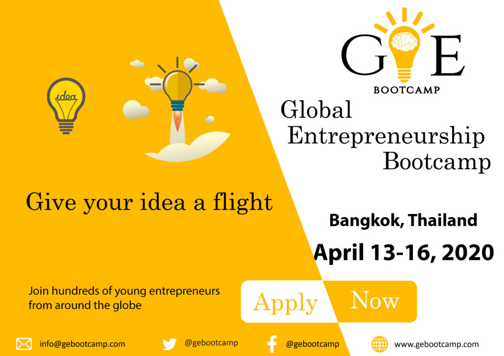 7th Global Entrepreneurship Bootcamp in Bangkok, Thailand