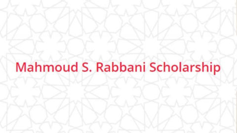 Mahmoud S. Rabbani Scholarship for MENA Students.
