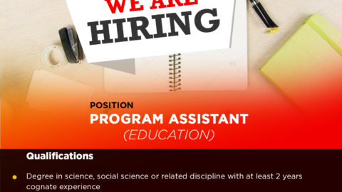 Call for Applications: Programs Assistant-Education at YouthHubAfrica