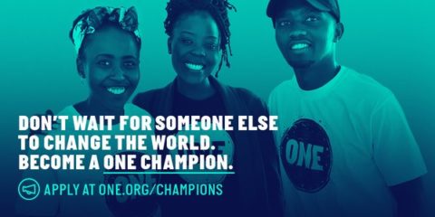 ONE Champion Program in Ethiopia and Kenya 2020