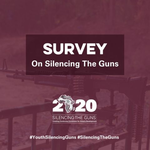 Make Your Voice Heard on the AU theme of the year: Silencing the Guns.