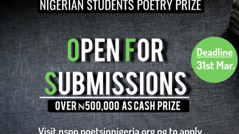 Nigerian students Poetry Prize (NSPP) 2020.