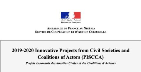 French Embassy in Nigeria PISCCA Fund for Nigerian Civil Society 2020