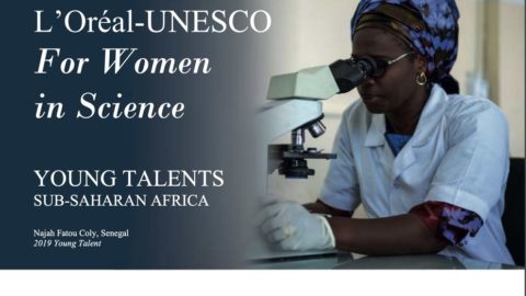 L’Oréal-UNESCO Sub-Saharan Africa Young Talents Programme 2020