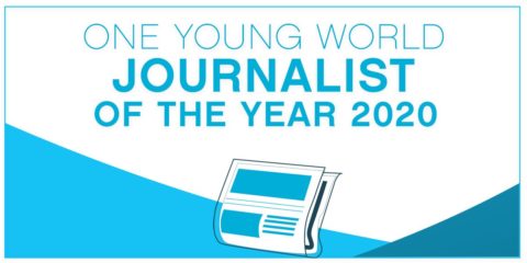 One Young Wolrd Journalist of the year Awards 2020.
