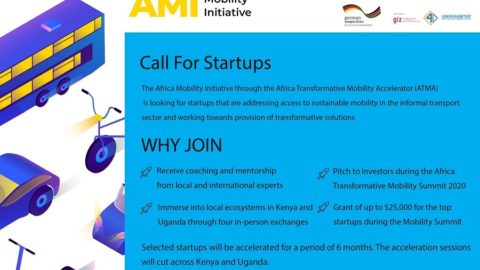 AMI Africa Transformative Mobility Accelerator 2020 ($25,000 Grant)