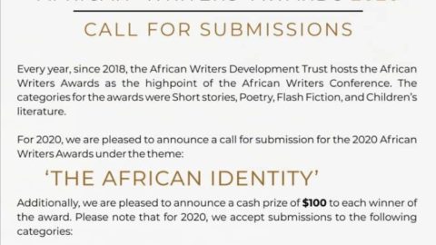 The African Writers Award 2020