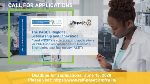 PASET Regional Scholarship for Africans 2020