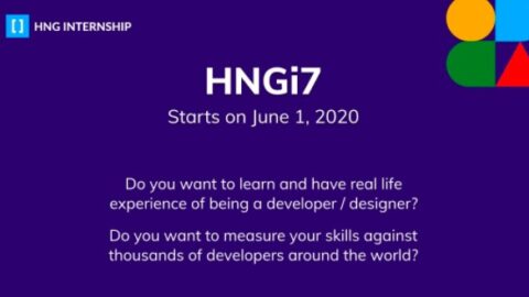 HNG Internship for Talented Software Developers.
