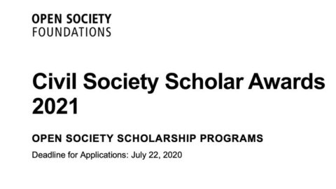 Civil Society Scholars Awards