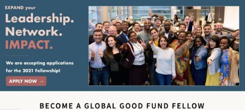Global Good Fund Fellowships for Young Social Entrepreneurs