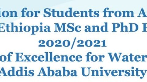 Funded World Bank/Addis Ababa University Scholarship 2020