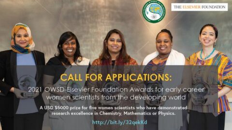 OWSD – Elsevier Foundation Awards for Women Scientists 2021