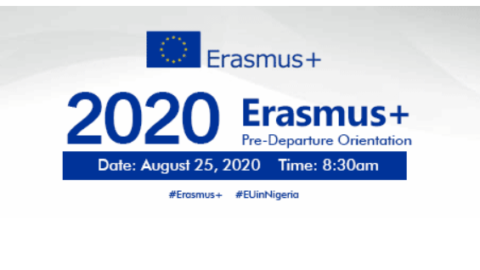Erasmus+ Scholarship Virtual Webinar for Young Nigerians.