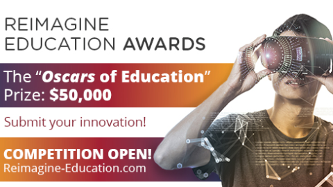 Reimagine Education Conference and Awards for Educational Innovators 2020 ($50,000 fund)