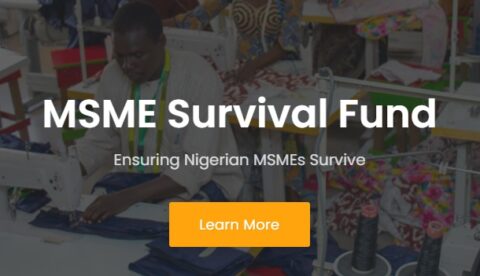 Apply for Federal Government N75Bn MSME Survival Fund for Small business & Self-employed