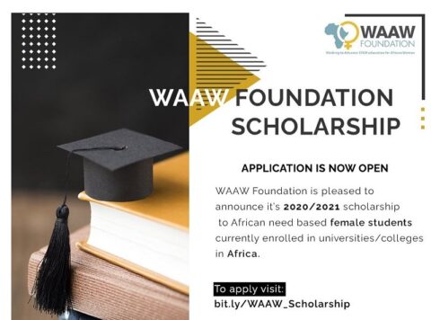 WAAW Foundation Scholarships 2020/2021