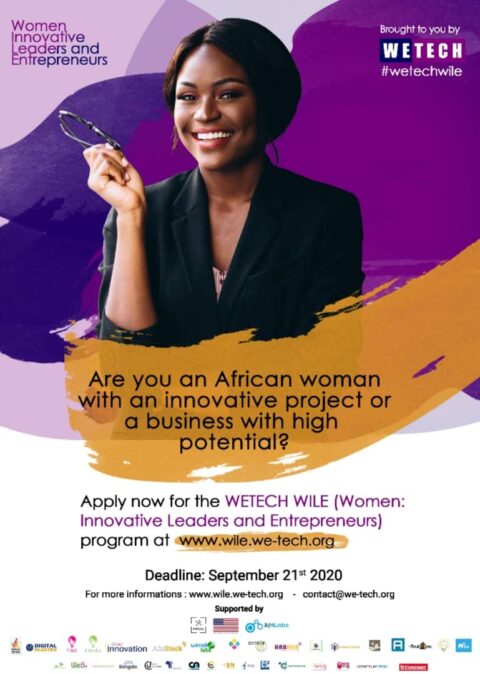WETECH WILE Program for Female Entrepreneurs 2020
