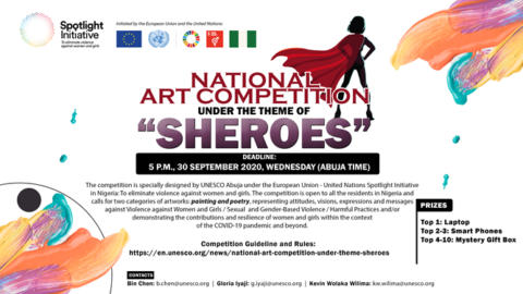 SHEROES- National Art Competition for Young Nigerians.